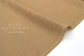 Japanese Fabric 100% washed linen - sandstone - 50cm