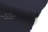 Japanese Fabric Rayon Twill - dark navy blue - 50cm