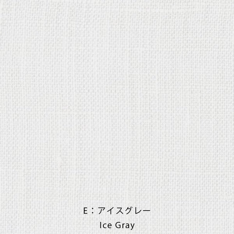 Nani Iro Kokka Naomi Ito Linen Colors Japanese Fabric - ice grey - 50cm