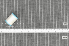 Japanese Fabric Yarn Dyed Reversible Stripes - dark navy, red, blue - 50cm