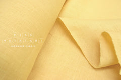 Japanese Fabric Tsubaki Oil Infused 100% Linen - 74 - 50cm