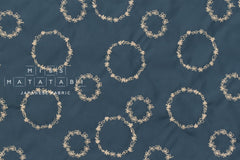 Japanese Fabric Flower Garland Embroidered Nylon - C - 50cm