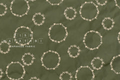 Japanese Fabric Flower Garland Embroidered Nylon - B - 50cm