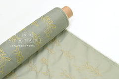 Japanese Fabric Seedling Embroidered Nylon - A - 50cm