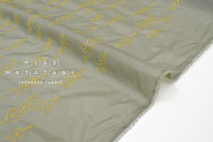 Japanese Fabric Seedling Embroidered Nylon - A - 50cm