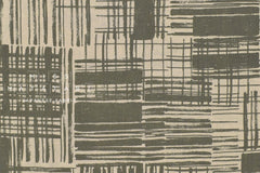 Japanese Fabric 100% Linen Screen - olive - 50cm