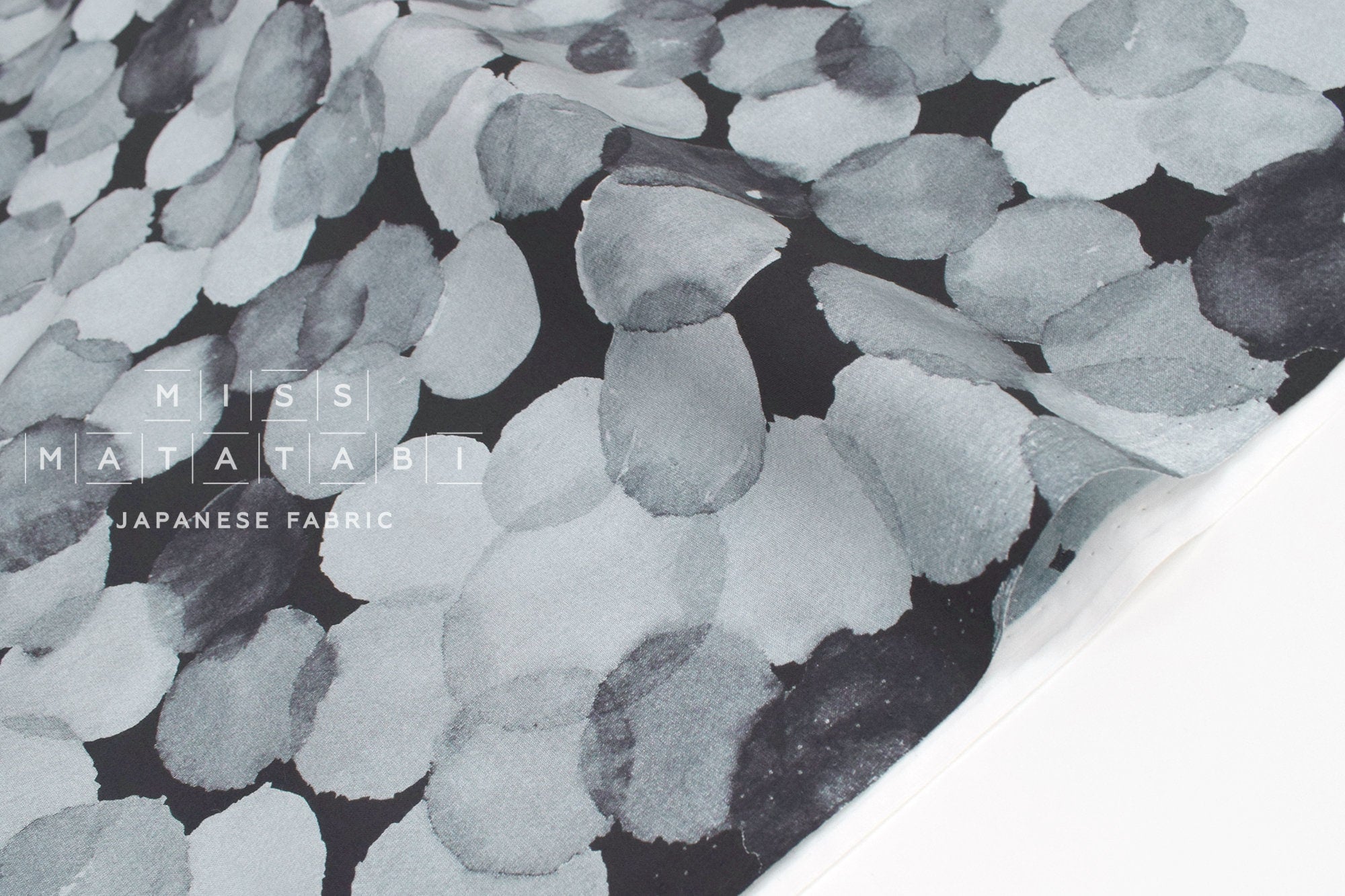 Japanese Fabric Kokka Watercolor Spots - D - 50cm