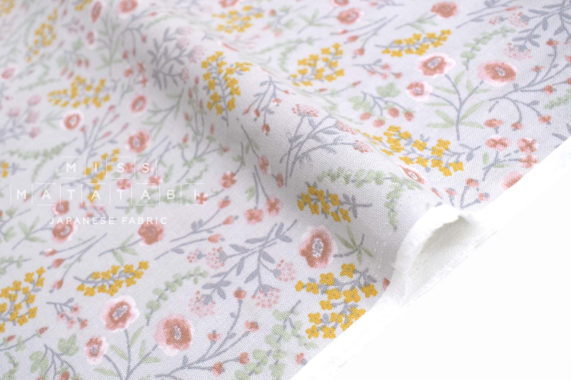 Japanese Fabric Wild Flora - B2 - 50cm