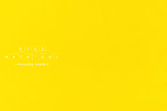Japanese Fabric Quilting Cotton Solids - bright yellow - 50cm