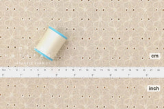 Japanese Fabric Embroidered Floral Eyelet - D - 50cm