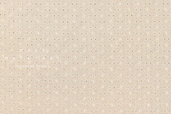 Japanese Fabric Embroidered Floral Eyelet - D - 50cm