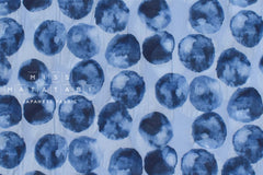 Japanese Fabric Spots Plisse Lawn - D - 50cm