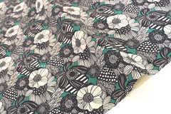 Japanese Fabric Wild Floral - B - 50cm