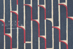 Japanese Fabric Deco Linen Blend - D - 50cm