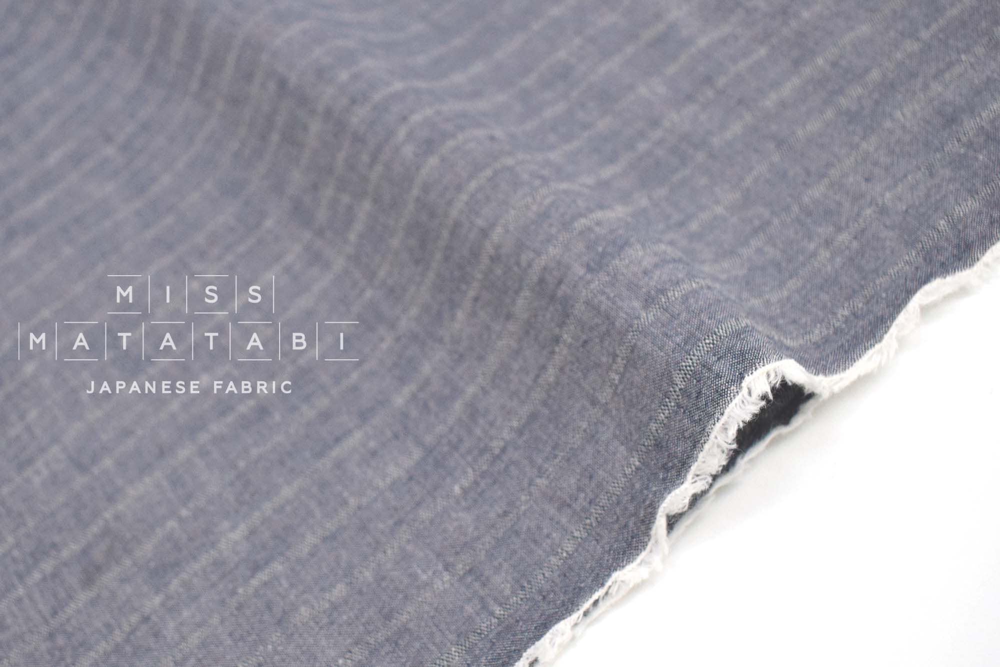 Japanese Fabric Yarn Dyed Stripes - D - 50cm