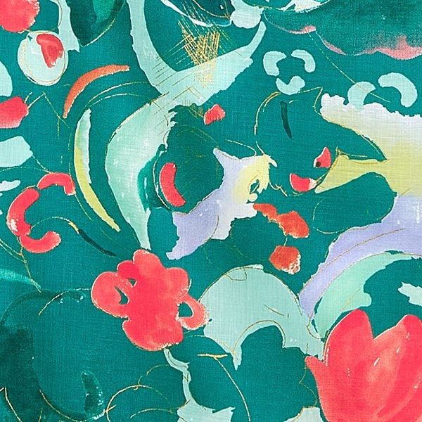 nani IRO Kokka Japanese Fabric As It Is Linen - B - 50cm