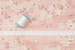 Japanese Fabric Sakura Watercolor - B - 50cm