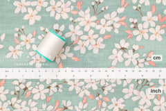 Japanese Fabric Sakura Watercolor - C - 50cm