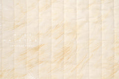 Nani Iro Kokka Japanese Fabric Good sign Quilted Linen Blend - A - 50cm