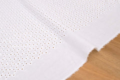 Japanese Fabric Embroidered Eyelet - 3B - 50cm