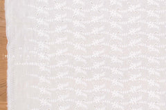 Japanese Fabric Embroidered Eyelet - 5A - 50cm