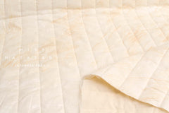 Nani Iro Kokka Japanese Fabric Good sign Quilted Linen Blend - A - 50cm