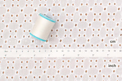 Japanese Fabric Embroidered Eyelet - 3B - 50cm