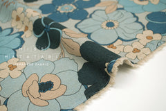 Japanese Fabric Mattina Di Vacanza Charlotte Floral - F - 50cm