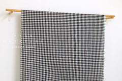 Japanese Fabric Shokunin Collection Yarn-Dyed Gingham - navy - 50cm