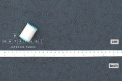 Japanese Fabric Stencil Floral - D - 50cm