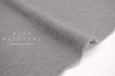 Japanese Fabric Shokunin Collection Hand-Dyed Sun-Dried Crepe - taupe grey - 50cm