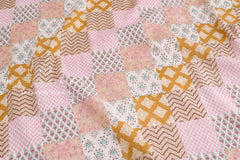 Hand Printed Indian Cotton Voile - G3 - 50cm