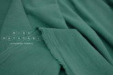 Japanese Fabric Shokunin Collection Hand-Dyed Sun-Dried Canvas - green - 50cm