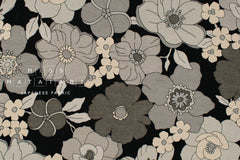 Japanese Fabric Mattina Di Vacanza Charlotte Floral - A - 50cm