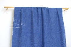 Japanese Fabric 100% Linen Windowpane - 5 - 50cm