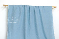 Japanese Fabric 100% Linen Windowpane - 6 - 50cm