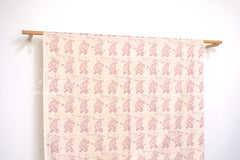 Japanese Fabric Bears Riding Bicycles - B2 - 50cm