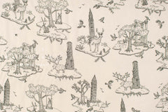 Japanese Fabric Bunny On A Swing - C1 - 50cm