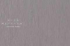 Japanese Fabric Shokunin Collection Hand-Dyed Sun-Dried Crepe - taupe grey - 50cm