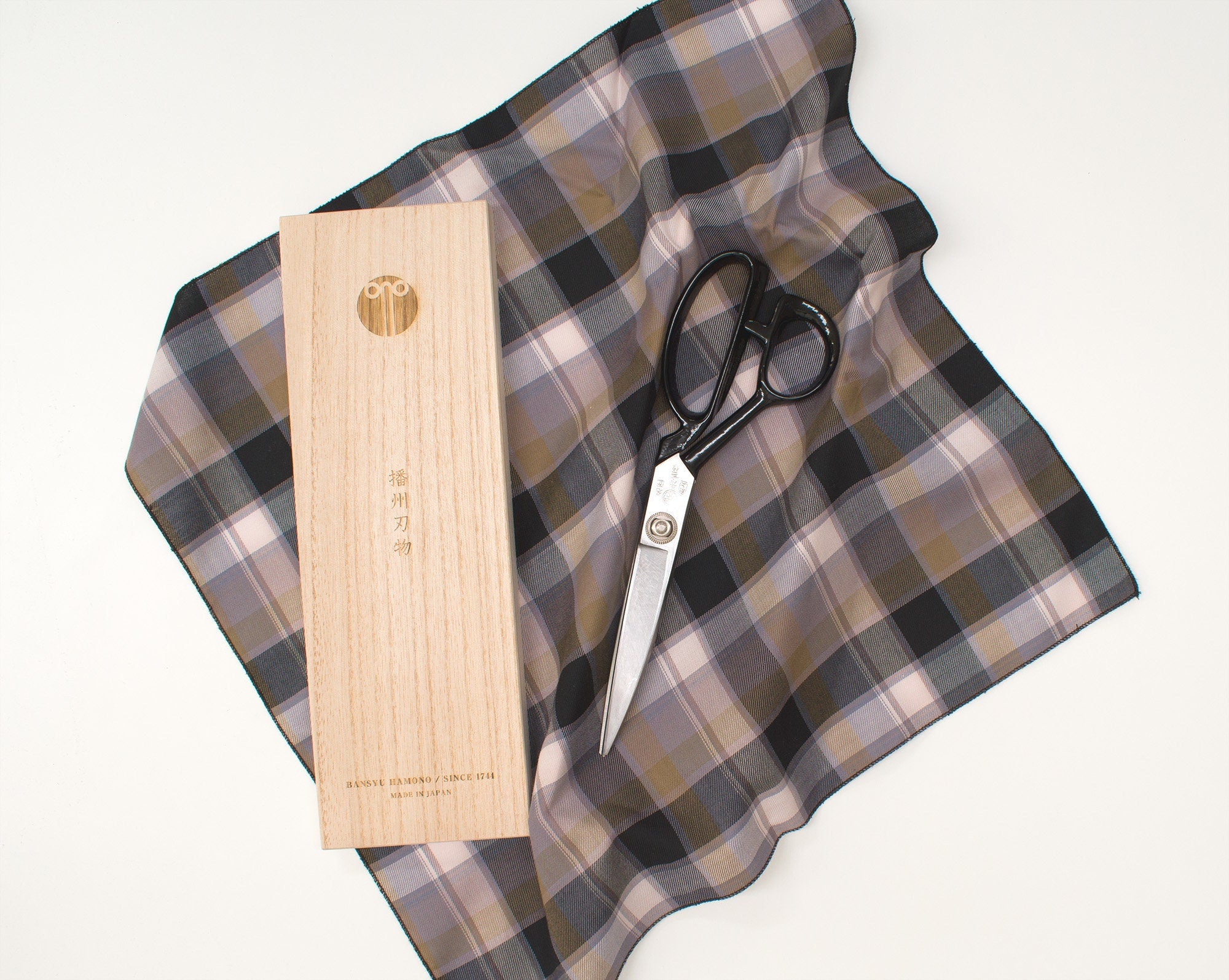 Japanese Banshu Hamono Tachi Basami Fabric Scissors - 24cm