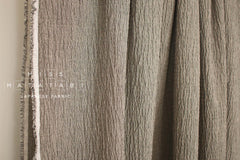 Japanese Fabric Shokunin Collection Yarn-Dyed Micro Houndstooth - black - 50cm