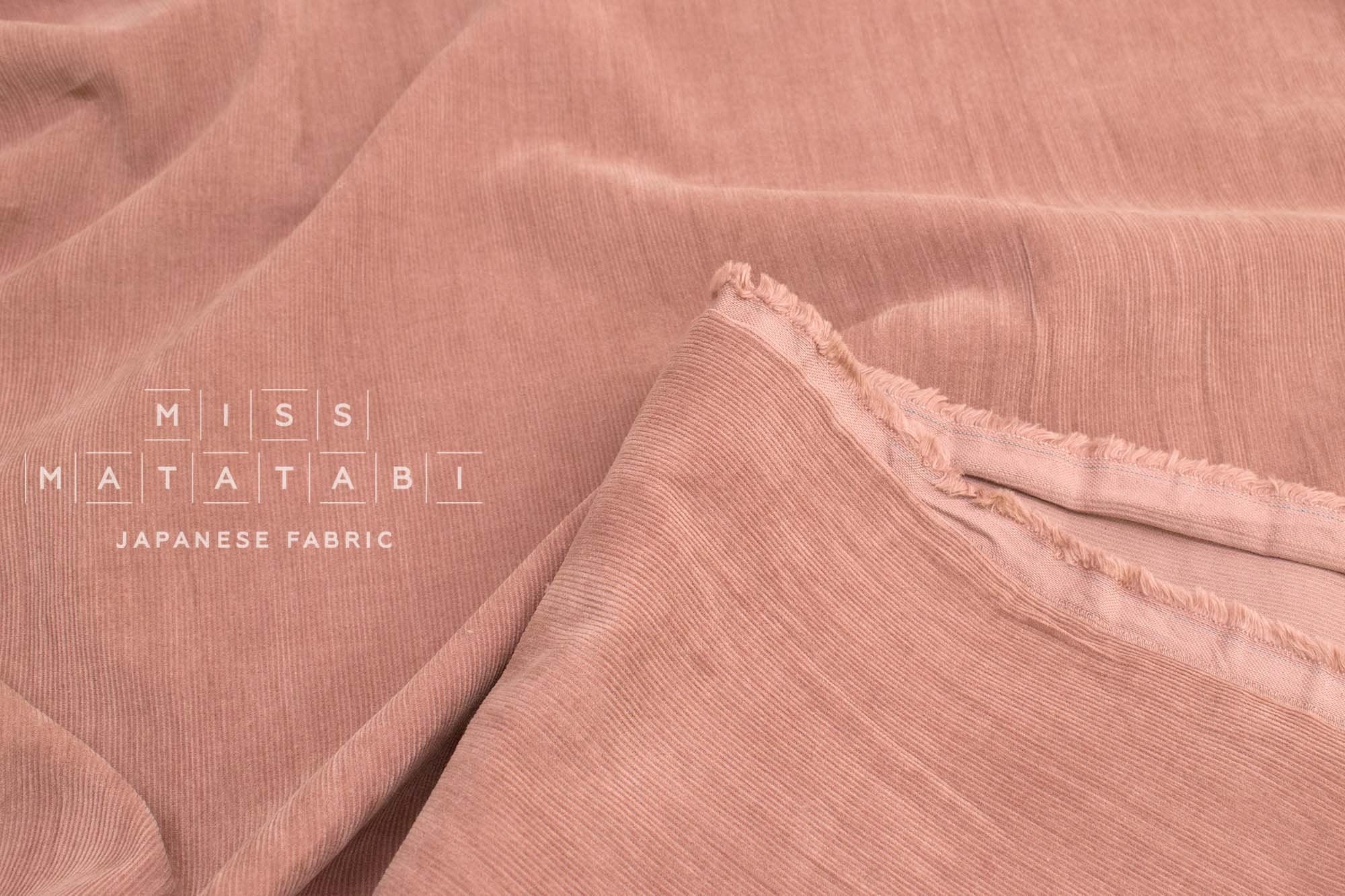 Japanese Fabric Shokunin Collection Sun-Dried Corduroy - 2 - 50cm