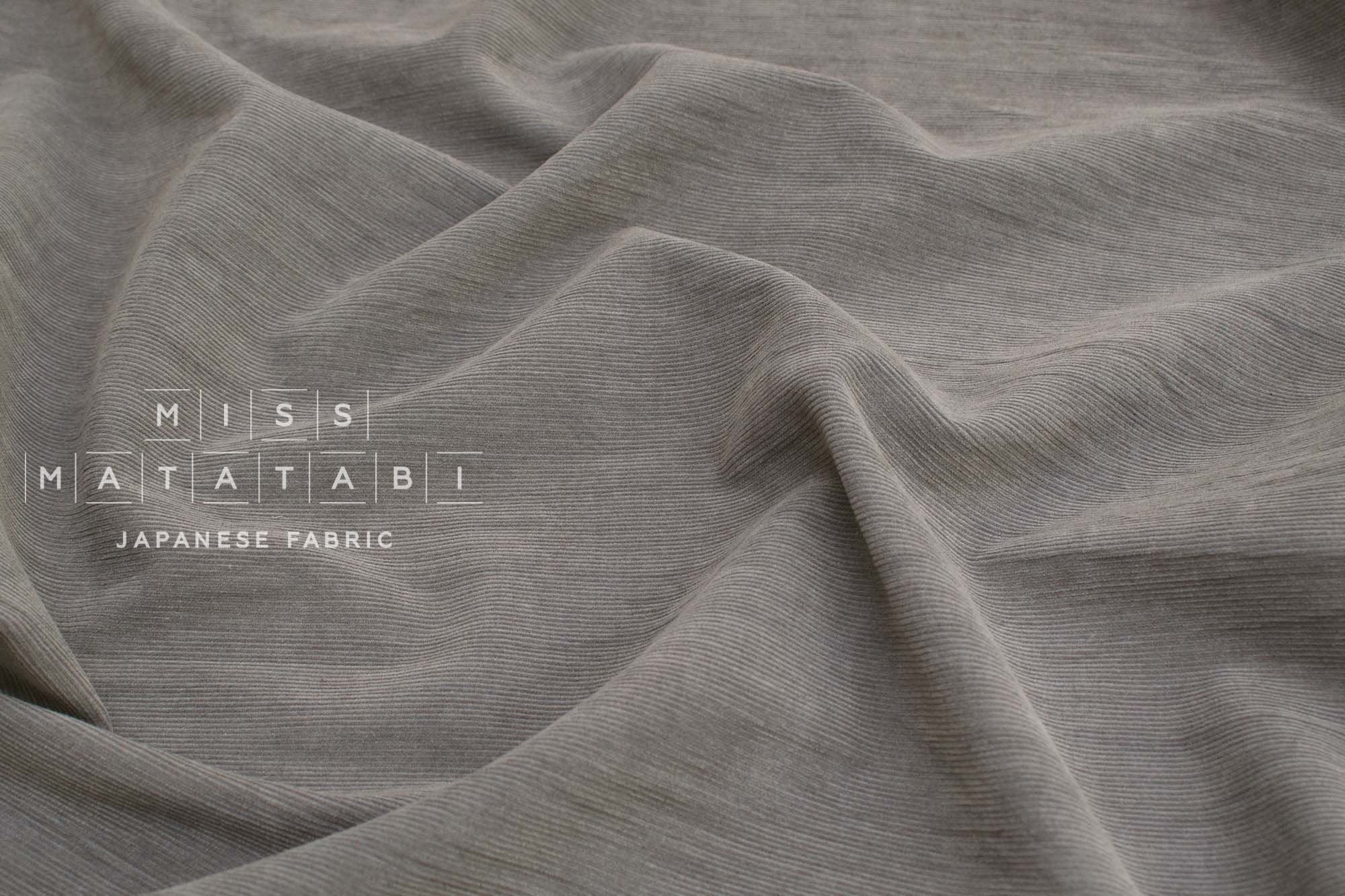 Japanese Fabric Shokunin Collection Sun-Dried Corduroy - 55 - 50cm