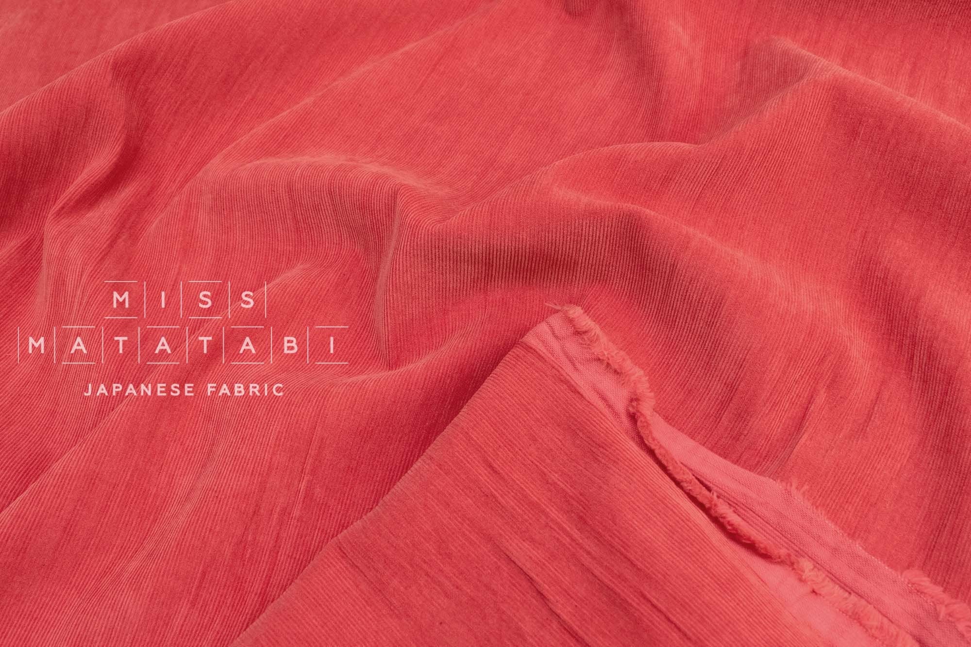 Japanese Fabric Shokunin Collection Sun-Dried Corduroy - 65 - 50cm