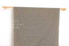 Japanese Fabric Shokunin Collection Yarn-Dyed Micro Houndstooth - black - 50cm