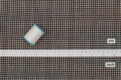 Japanese Fabric Shokunin Collection Yarn-Dyed Plaid and mini gingham - blue - 50cm