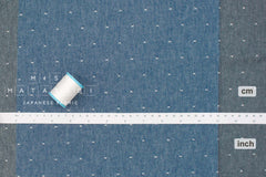 DEADSTOCK Japanese Fabric Yarn Dyed Stripes III - multi denim - 50cm