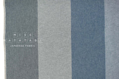 DEADSTOCK Japanese Fabric Yarn Dyed Stripes II - multi denim - 50cm