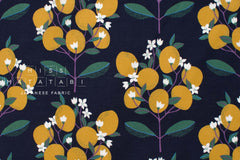 Japanese Fabric Lemon Flowers - D - 50cm