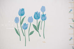 Japanese Fabric Tulips Panel - 60cm